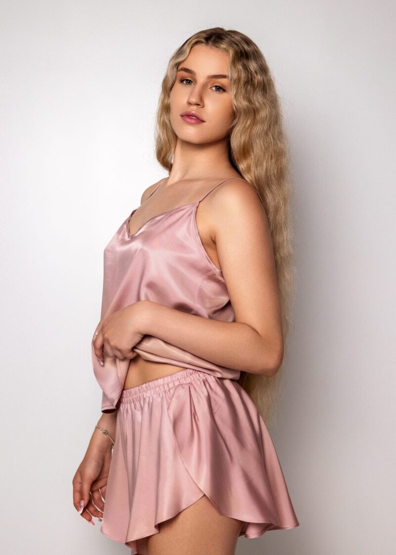 Alternative view of Szorty satynowe