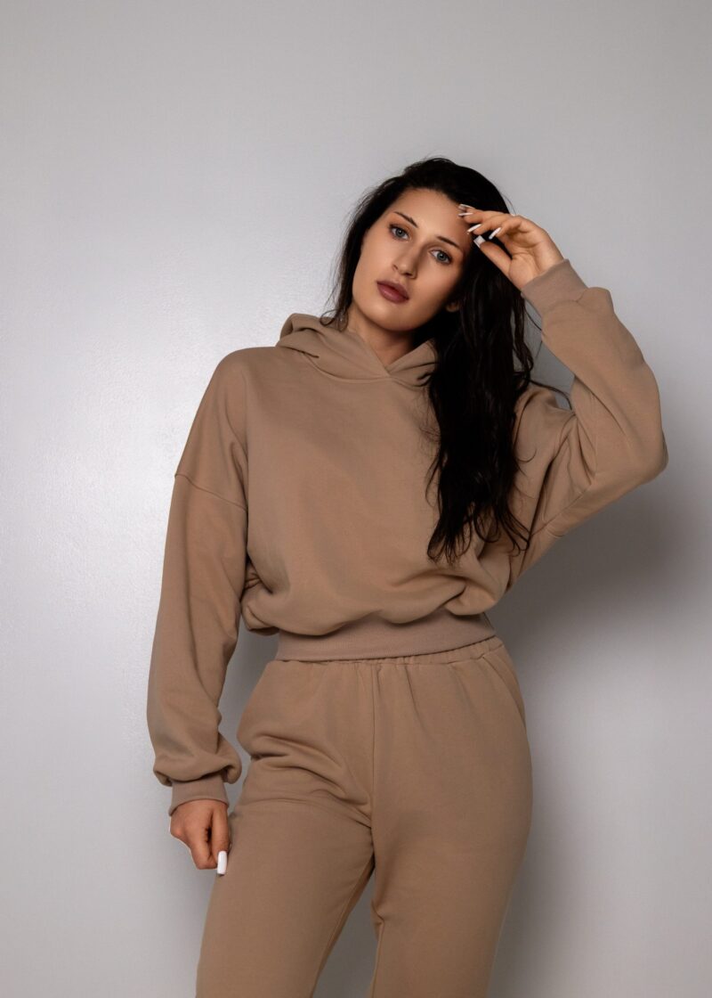 Bluza oversize krótka