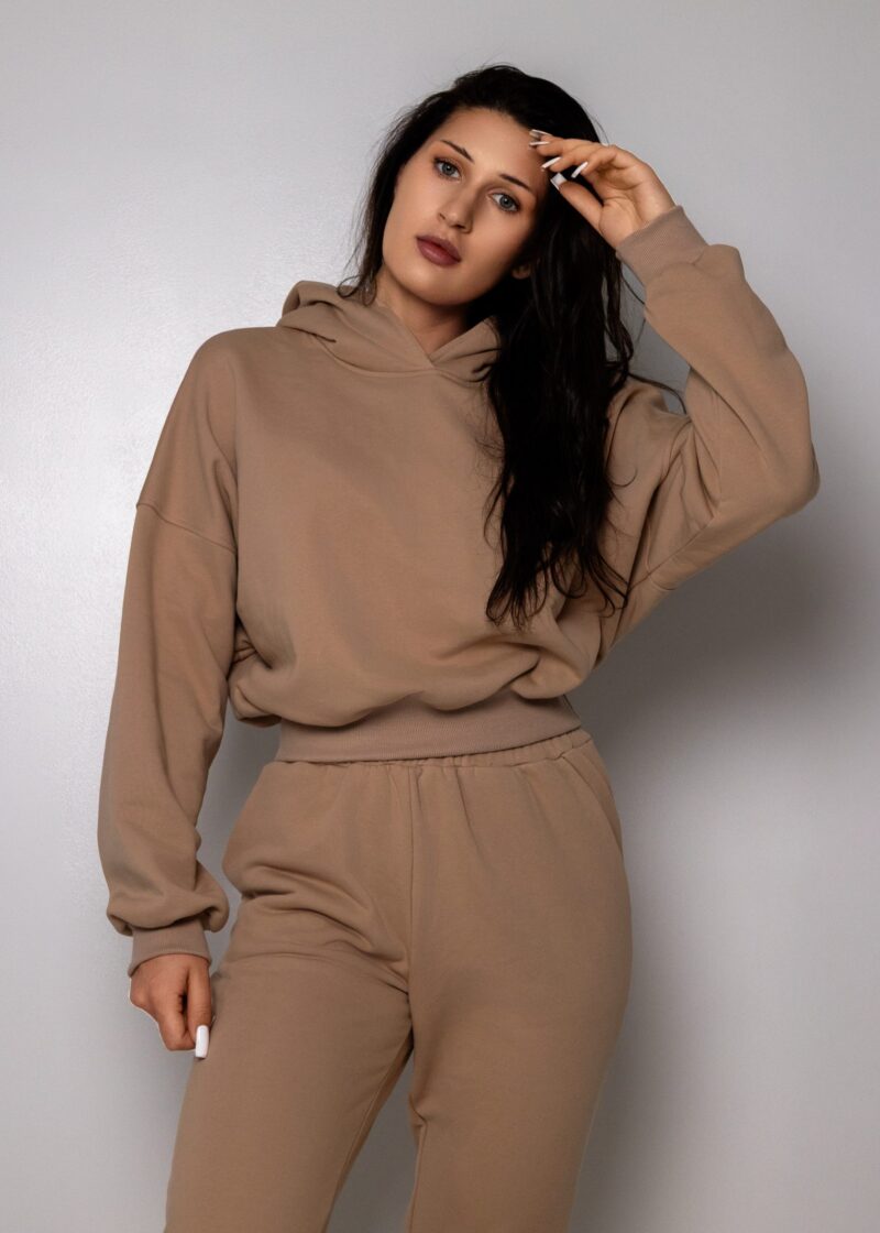 Bluza oversize krótka